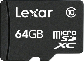 Карта памет Micro SD Lexar 64 GB class 10